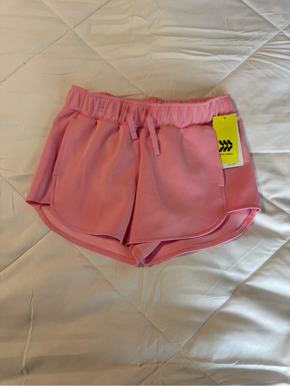 Cat & Jack Light Pink Athletic Drawstring Shorts